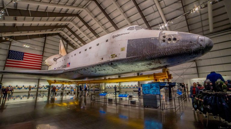 Reservations Open For Space Shuttle Endeavour At New California Science Center E