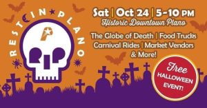 Rest In Plano R I P 2026 Halloween Festival Plano