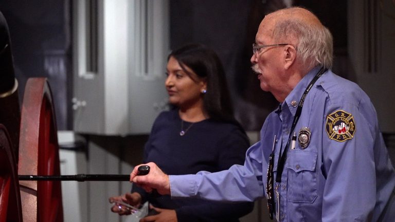 Retired Grand Rapids Firefighter Ends 17 Years Of Museum Volunteering