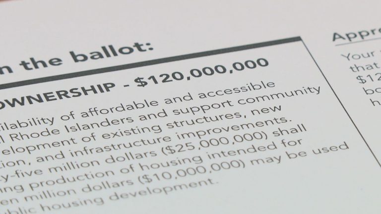 Rhode Island Voters Face 120 Million Housing Bond On Nov 3 Ballot