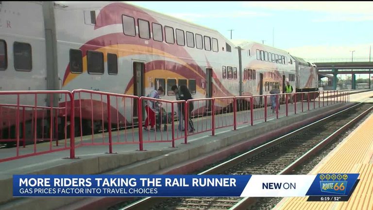 Rising Gasoline Prices Drive Record Ridership On New Mexico Rail Runner Express