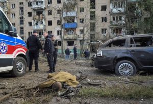 Russian Bombs Devastate Residential Area Of Kharkiv Killing Five