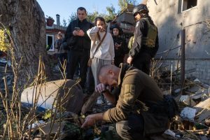 Russian Missile Damages Kyiv S Northern Bridge Halting Traffic For Third Day