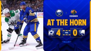 Sabres Shut Out By Dallas In 4 0 Loss At Keybank Center