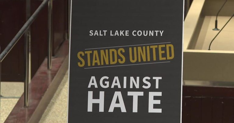 Salt Lake County Leaders Rally Against Hate Crimes Ahead Of United Against Hate