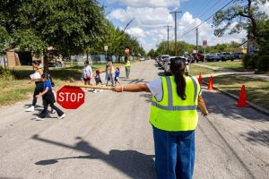 San Antonio Installs New Traffic Signs And Flashing Crosswalk Lights After Paren