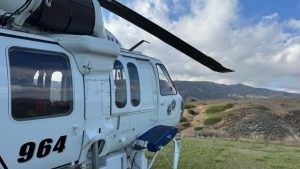 Santa Barbara County Fire Airlifts 40 Year Old Man With Chest Pain From Santa Cr