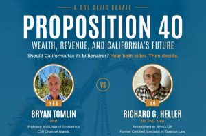 Santa Barbara Hosts Debate On Proposition 40 Wealth Tax