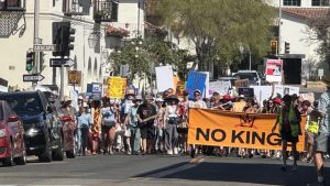 Santa Barbara Residents Rally For Early Voting Ahead Of Midterm Election