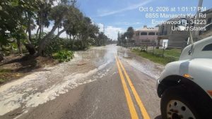 Sarasota County Shuts Manasota Key Road As Hurricane Isaias Brings Coastal Flood
