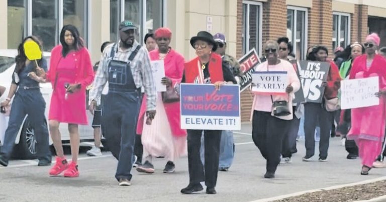 Savannah Leaders Host Early Voting March And Rally To Boost Turnout