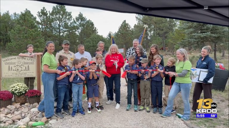 Scouts And Volunteers Create Three New Outdoor Classrooms At Lewis Palmer Elemen