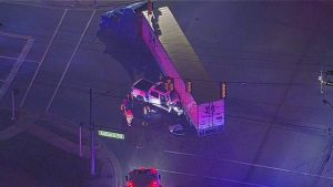 Semi Truck And Pickup Collision Closes Ryan Road In Shelby Township