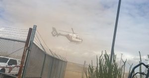 Sick Child Airlifted To Hospital Near Santa Teresa Border