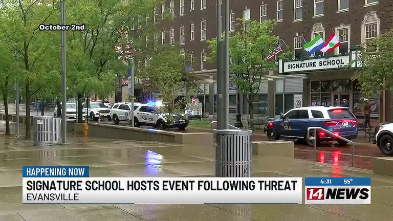 Signature School Holds Long Awaited Main Street Event After Swatting Threat