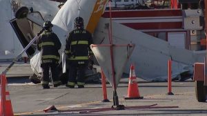Small Cessna Plane Crashes On Capitol Expressway In San Jose Three Injured