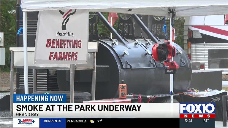 Smoke At The Park Barbecue Kicks Off At Creekside Campground In Grand Bay