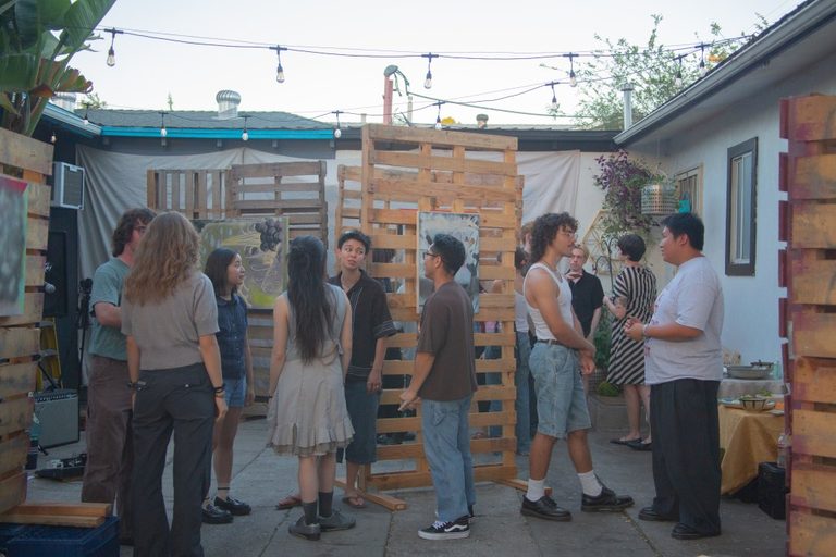 South Park Driveway Hosts Monthly Pop Up Art Exhibition
