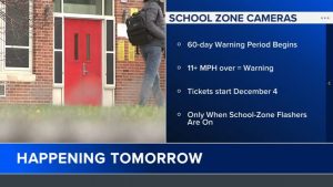 Speed Cameras Near Northeast High School Enter 60 Day Warning Period