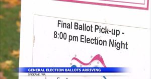Spokane County Sends 300 000 Mail In Ballots Ahead Of November 3 General Electio