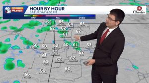Spotty Light Showers Expected Late Friday Through Sunday Morning In Fayetteville