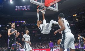 Spurs Earn First Home Victory Of Season Defeating Kings 130 103