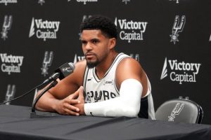 Spurs Forward Tobias Harris Out For Preseason With Calf Strain