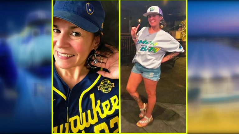 St Petersburg Fan Embraces Both Brewers And Rays As World Series Unfolds