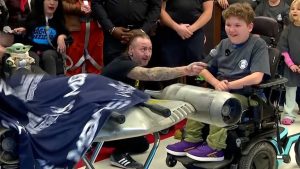 Star Wars Themed Wheelchair Gift Brightens Life Of Minnesota Boy With Sma