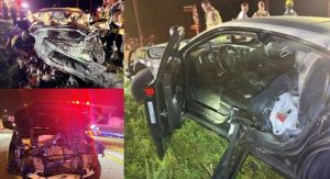 State Trooper Injured When Pickup Truck Hits Patrol Car In Orange County Constru