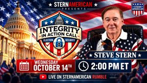 Election Integrity Call hosted by Steve Stern, Wednesday October 14, 2:00 PM ET