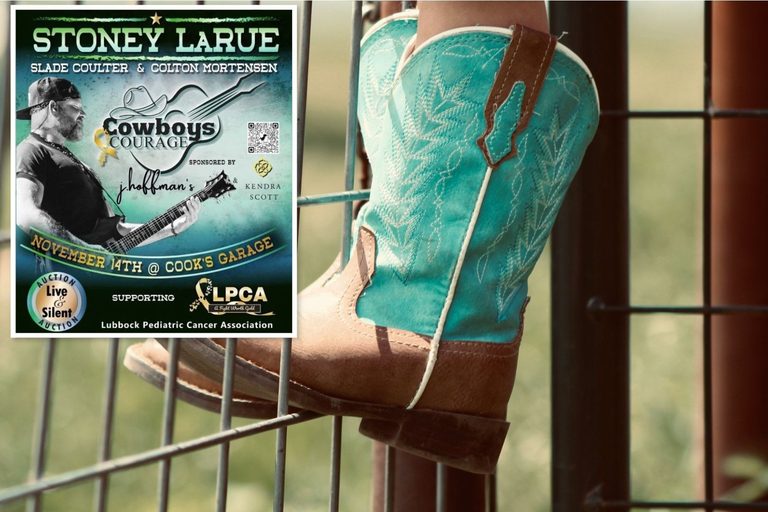 Stoney Larue Leads Benefit Concert To Support Lubbock Children Fighting Cancer