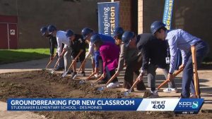 Studebaker Elementary Breaks Ground On Six New Classrooms In Des Moines