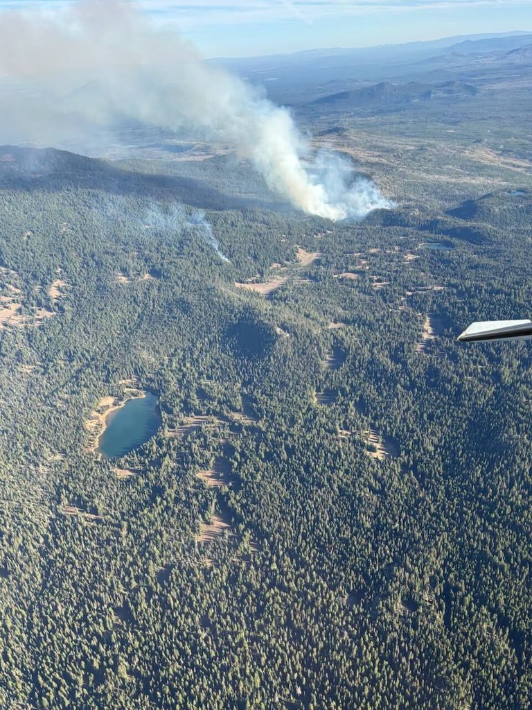 Summit Fire Burns 32 Acres On Three Fingered Jack Slopes In Linn County