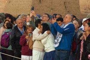 Sunbeam Shines On Abu Simbel Temple Twice A Year Drawing Global Crowds