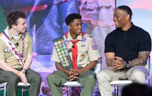 Texans Rb David Montgomery Champions Scouting Urges More Kids To Join