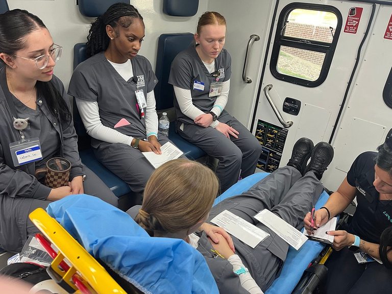 Texarkana Nursing Students Complete Emergency Response Simulation