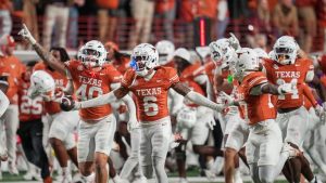 Texas Longhorns Special Teams Stumble As Team Falls To No 7 After Oklahoma Loss