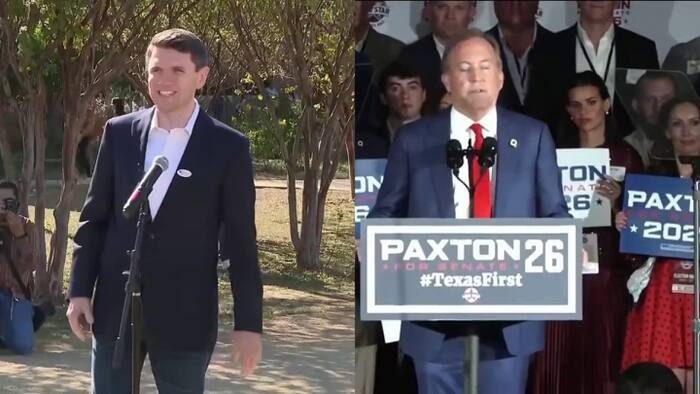 Texas Senate Race Heats Up As Talarico And Paxton Trade Blows In Final Campaign