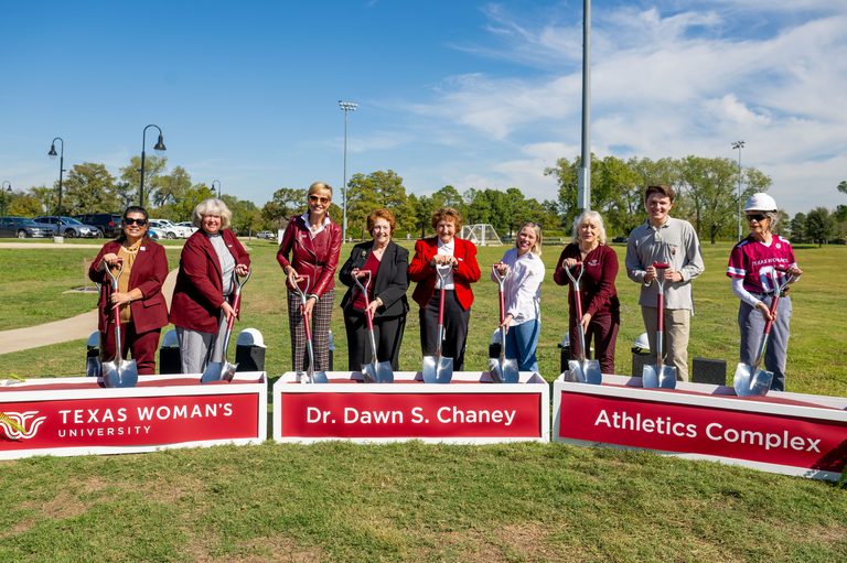 Texas Woman S University Breaks Ground On 30 Million Chaney Athletics Complex In