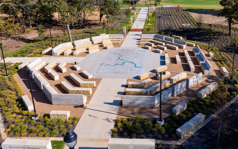 Texas Woman S University To Dedicate Quakertown Memorial And New Trail System On