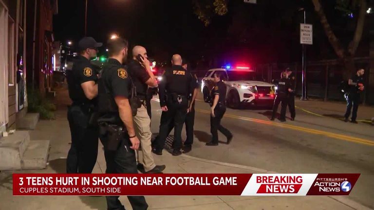 Three Teens Injured In Shooting After High School Football Game In Pittsburgh