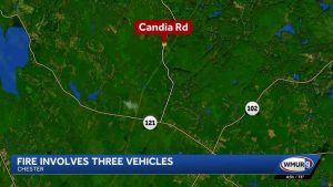 Three Vehicles Ignite In Driveway Of Chester Home No Injuries Reported