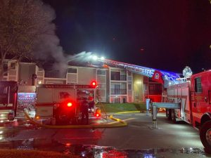 Toledo Fire And Rescue Contains Overnight Blaze At Beacon Point Apartments