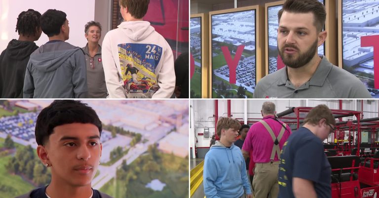 Toyota Kentucky Plant Hosts Scott County High School Students For Manufacturing