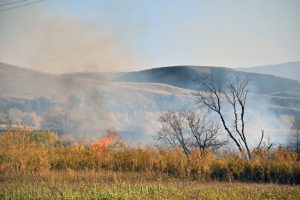 Train Sparks 100 Acre Wildfire Along I 90 Near Parkman Contained By Evening