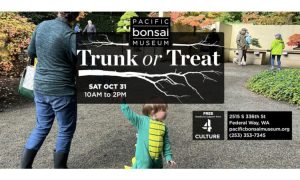 Tree Trunk Or Treat At Pacific Bonsai Museum Federal Way