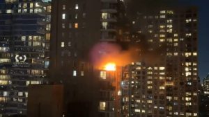 Two Firefighters Sustain Minor Injuries Responding To Upper East Side Balcony Fi
