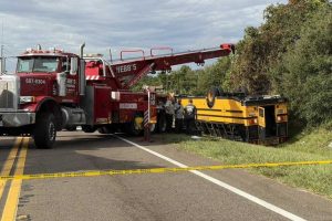 Two Killed Including A 10Th Grade Student After School Bus Overturns In Winter H