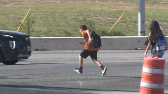 Txdot Adds Temporary Pedestrian Pathway At Fm 1516 Intersection Near Idea Conver